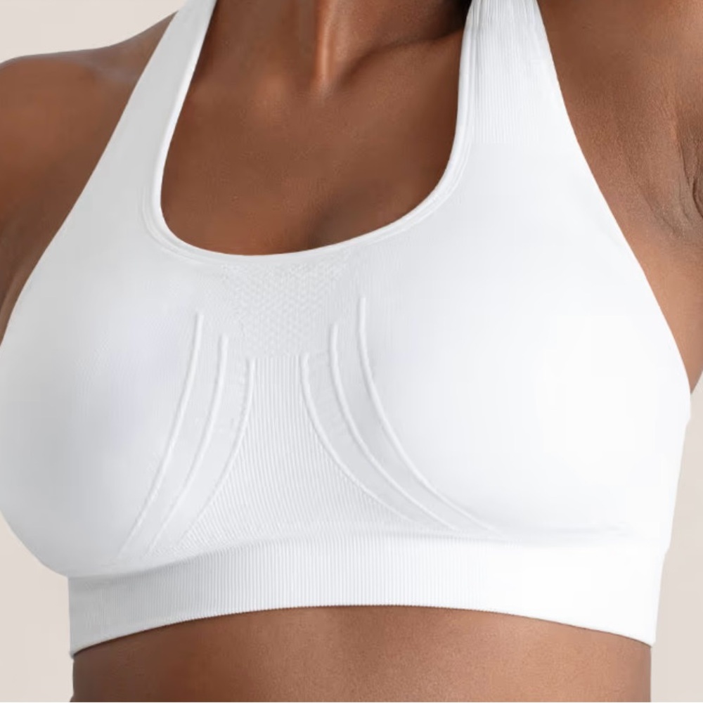 NWOT Shapermint Truekind White Reactive Sport Bra Size 2XL - Picture 8 of 9